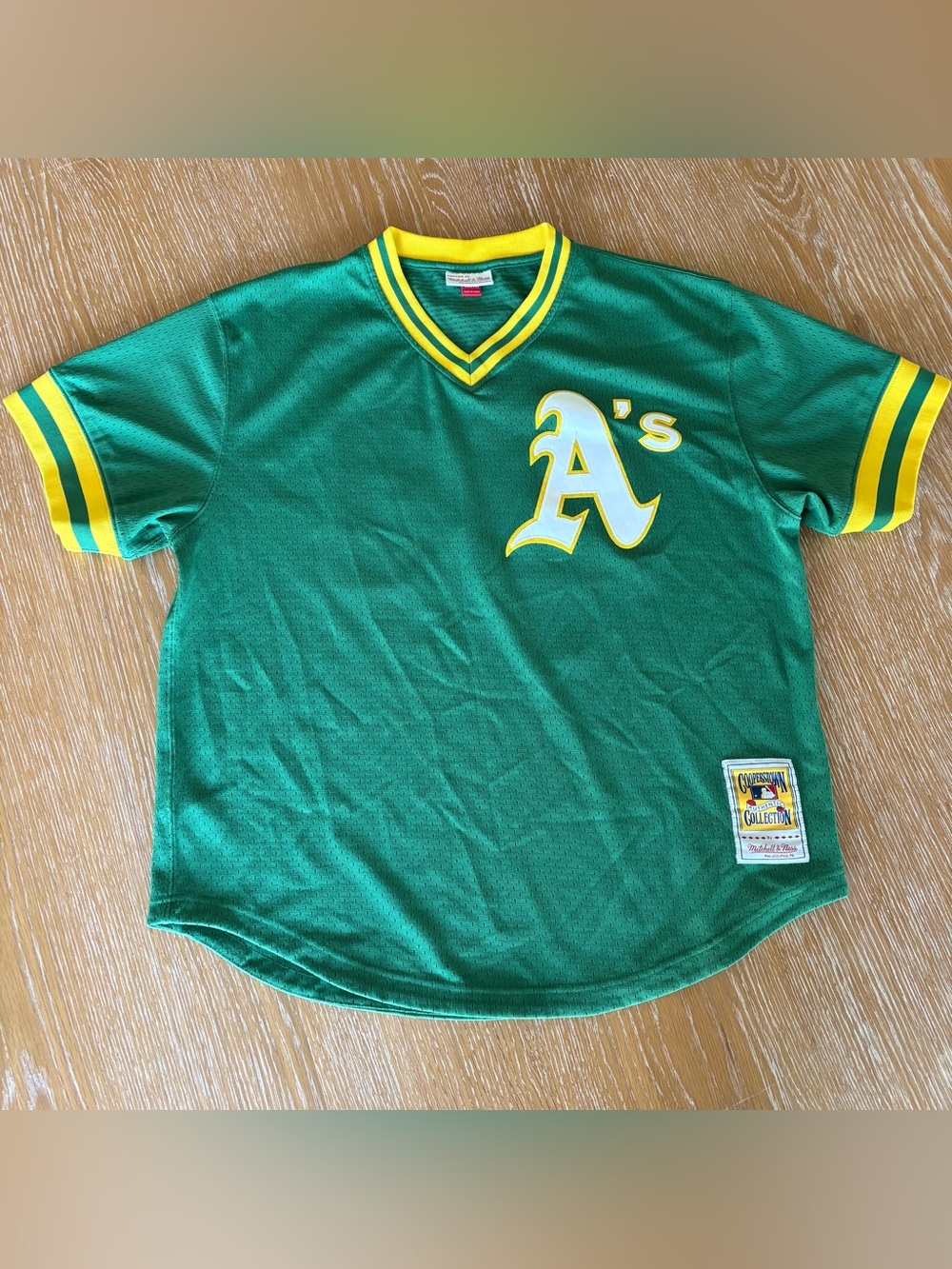 MITCHELL & NESS MLB OAKLAND ATHLETICS JERSEY in XL #24